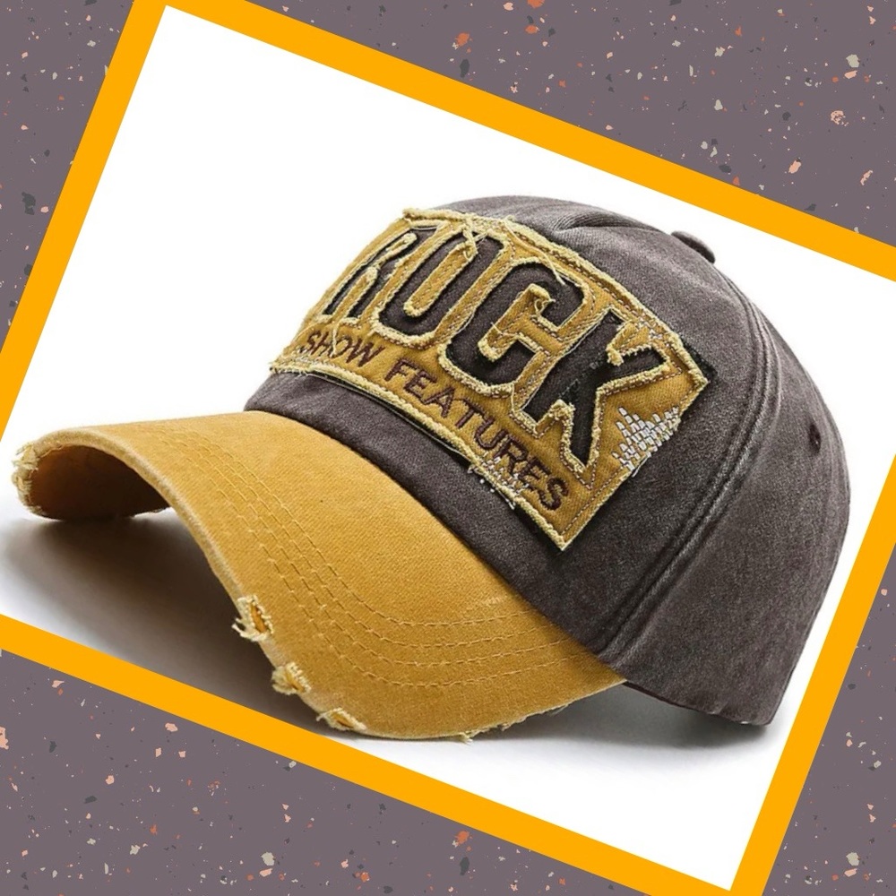 NEW UNISEX Frayed Old Baseball Cap